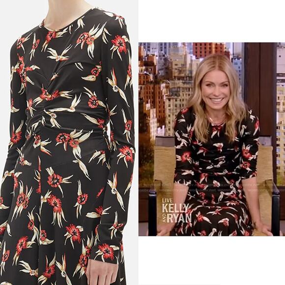 Isabel Marant Diana Midi Asymmetrical Dress, Sz 38/ US 6 - Picture 2 of 11